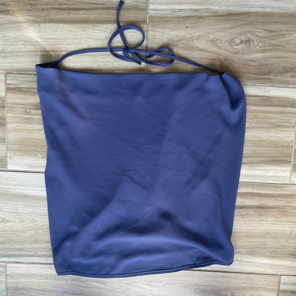 NWT Foreign Exchange Backless Top - Picture 2 of 3